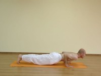 Yoga asana: 081-Chaturanga Dandasana