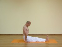 Yoga asana: 085-Dandasana