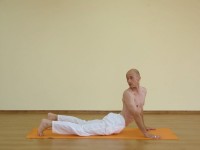 Yoga asana: 094-Parivritta Bhujangasana