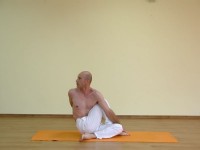 Yoga asana: 154-Ardha Matsyendrasana A