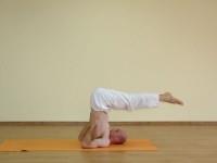 Yoga asana: 185-Ardha Sarvangasana_ Urdhva Dandasana A