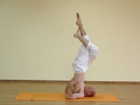 Yoga asana: 190-Salamba Sarvangasana C