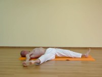 Yoga asana: 224-Supta Padangusthasana B